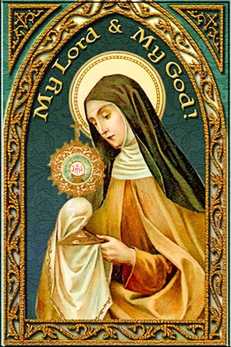 Saint Of The Day August St Clare Of Assisi Virgin