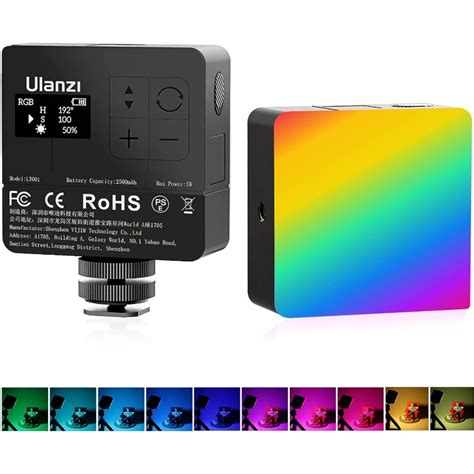 Luz Led ULANZI VL49 Pro RGB con batería incorporada