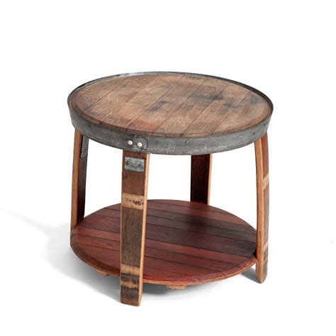 Wine Barrel Side Table (Wine Barrels) - respondé - Touch of Modern