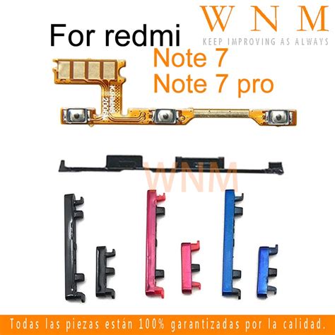 Para Xiaomi Redmi Note Note Pro Cabo Flex Vel De Volume De Energia E