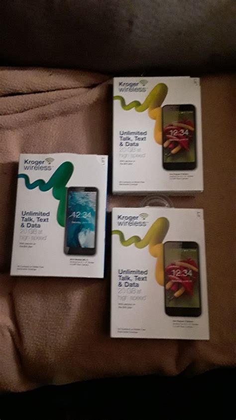 Kroger Wireless Prepaid Phone Bundle For Sale In Renton Wa Offerup