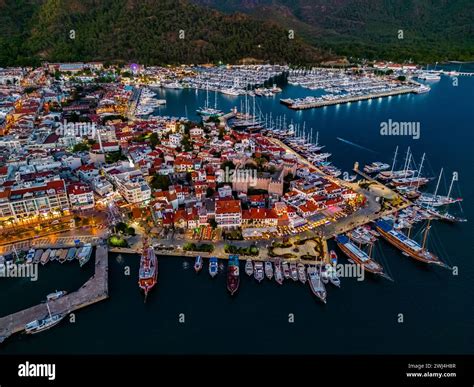 Aerial View Of Marmaris In Mugla Province Stock Photo Alamy