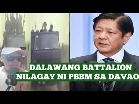 Naku Po Pbbm Nag Padala Ng Batallion Mag Amang Duterte Babantayan