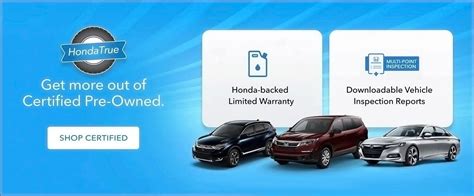 Honda Certified Pre-Owned Program | Millennium Honda