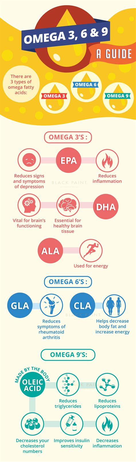 Infographic Quick Guide To Omegas 3 6 And 9