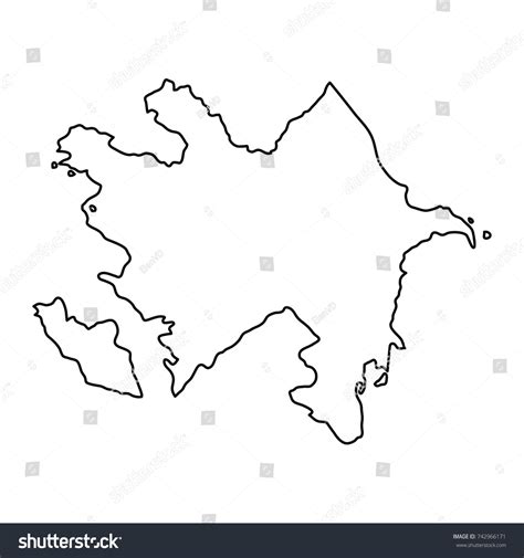 3,061 Azerbaijan Map Outline Images, Stock Photos & Vectors | Shutterstock