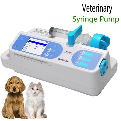 Single Channel Portable Medical Micro Infusion Veterinary Syringe Pump