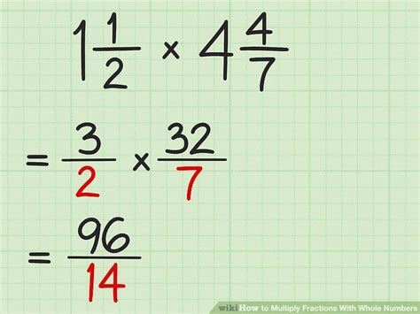 Ways To Multiply Fractions With Whole Numbers Wikihow Multiplying