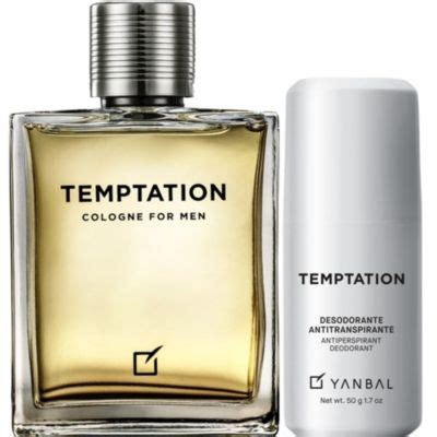 Set Perfume Temptation Y Desodorante Yanbal Para Hombre Esika