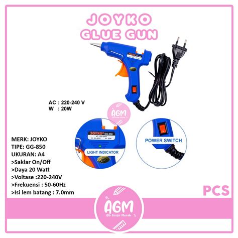 Jual Glue Gun Lem Tembak Joyko Gg Watt Pcs Shopee