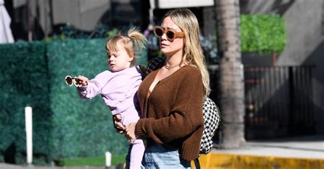 Hilary Duff Daughter Mae Run Errands After Late Night Appearance