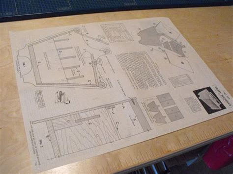 R Anh0175 Portablesewingboxvintagewoodworkingplan Vintage