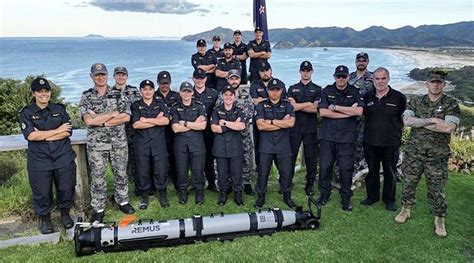 Maritime Survey Experts Exercise In New Zealand Contact Magazine