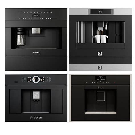 coffeemaker collection samsung coffee machine 3D model | CGTrader