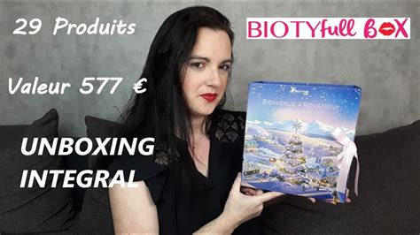 Calendrier De L Avent Biotyfullbox Surprises L Int Rieur