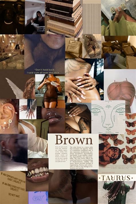 Brown aesthetic collage | Brown aesthetic, Aesthetic collage, Stimulation