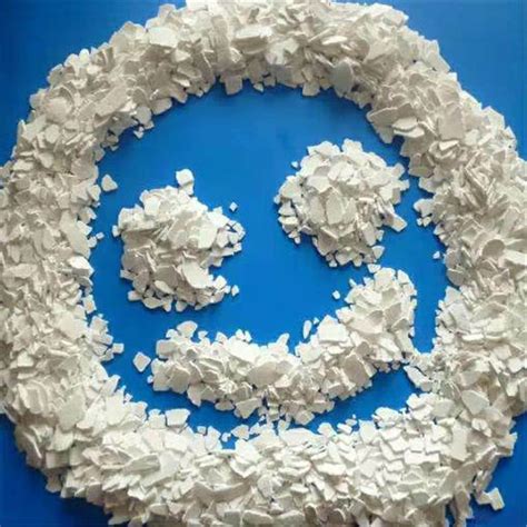 High Grade Dihydrate Flakes Calcium Chloride For Industry China