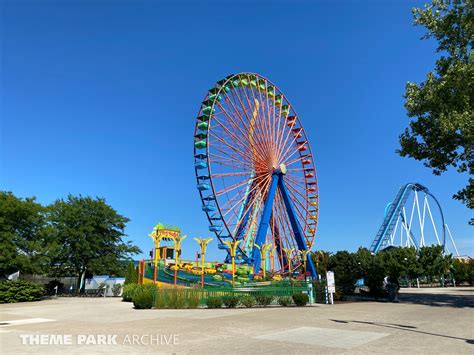 Giant Wheel At Cedar Point Theme Park Archive