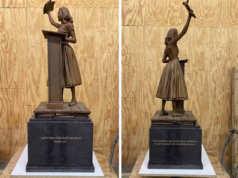 Preliminary Model of Virginia’s Barbara Rose Johns Statue for U.S