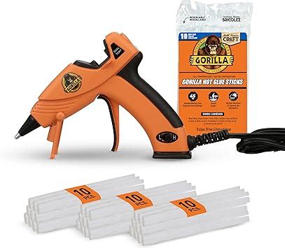 Amazon Gorilla Mini Hot Glue Gun Kit Pack Of Mini Hot Glue Gun And Sticks Dual
