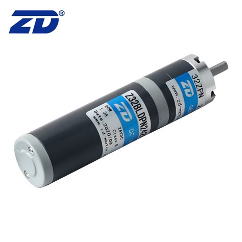 ZD 3 Steps Change Drive Torque Round Brush Brushless 32mm DC Planetary