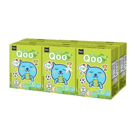 Minute Maid Qoo White Grpae Juice Drink 200ml Pack Of 6 Starry Mart