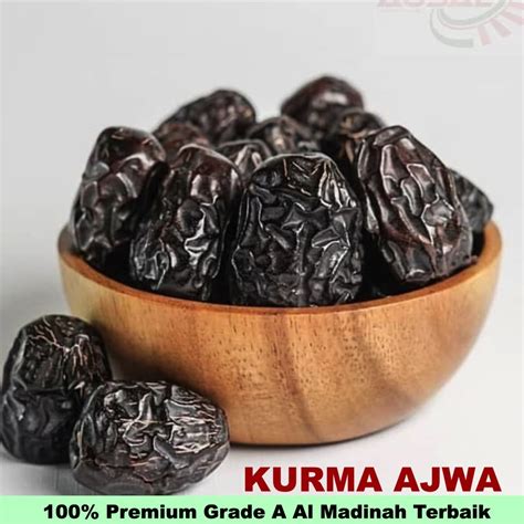 G Kg Kurma Ajwa Dates Ajwa Madinah Aaa A Shopee Malaysia