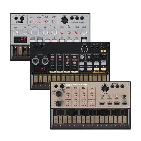 Korg Volca Series 3-IN-1 BUNDLE – Kraft Music