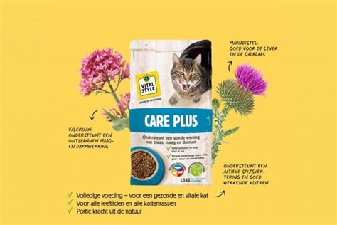 Vitalstyle Care Plus Kattenbrokken Online Kopen → Dierencompleet Nl