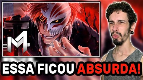 Perfeita React Ichigo Bleach Zangetsu M Rkim Youtube