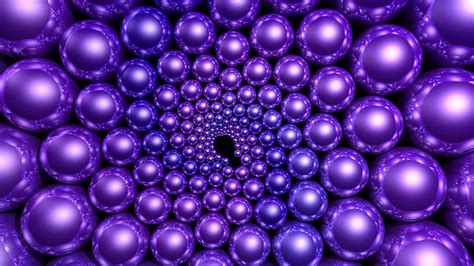 Rendering Purple Balls Abstract Hd Wallpaper Peakpx