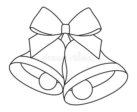 Black White Bells Stock Illustrations 3189 Black White Bells Stock