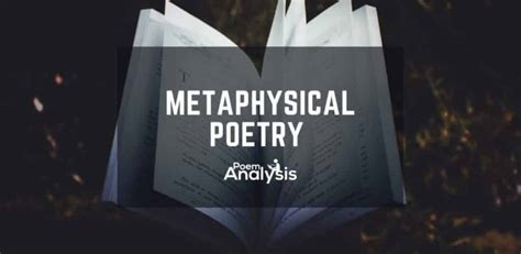 Metaphysical Poetry - Definition, Characteristcs and Examples