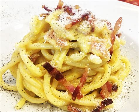 Spaghetti Alla Carbonara I Templari Del Gusto