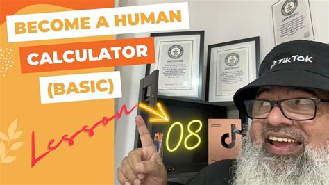 Become A Human Calculator Basic Lesson 08 Youtube