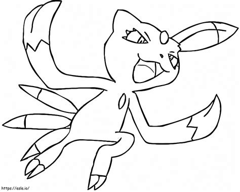 Sneasel Pok Mon Para Colorear