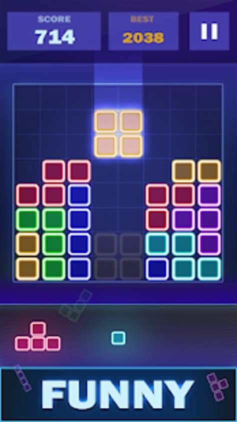 Android Glow Puzzle Block Classic Puzzle Game Apk