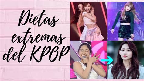 Las Dietas Extremas Estrictas Del Kpop Youtube