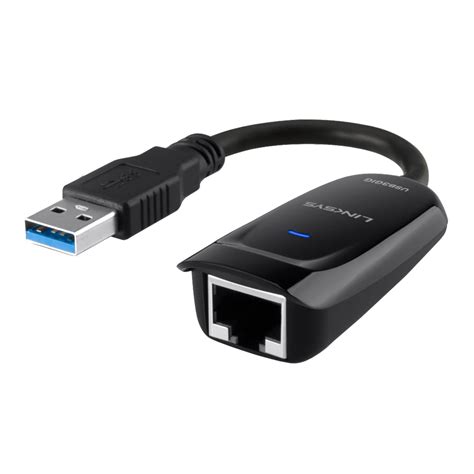 Usb To Ethernet Adapter อุปกรณ์แปลงสัญญาณ Linksys Usb 30 Gigabit Ethernet Adapter Usb3gig