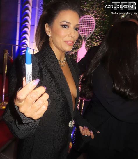 Eva Longoria Sexy Seen Flaunting Her Hot Cleavage And Legs At The Citi Taste Of Tennis Event In