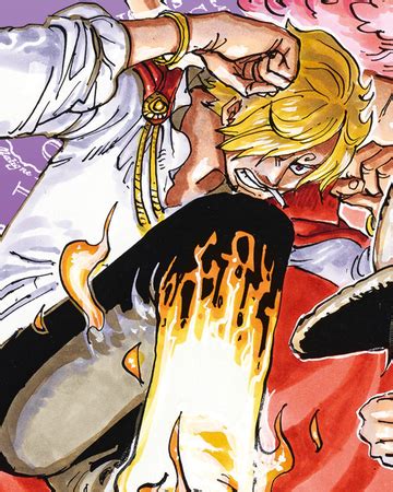 Always loved how Diable Jambe looked in the manga : r/sanji