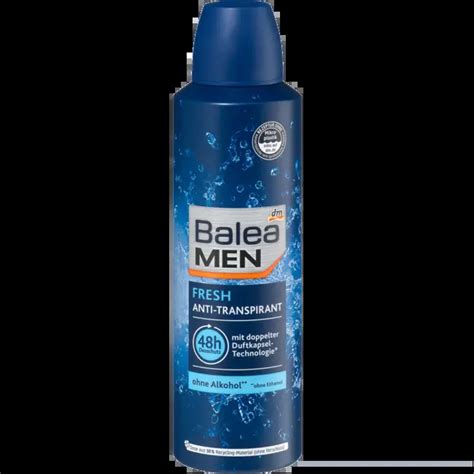 Balea MEN Balea MEN Antitranspirant Deospray Fresh 200 Ml Duitse