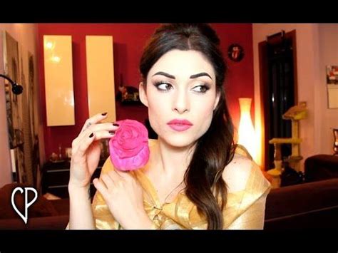 DISNEY PRINCESSES BELLE Makeup Tutorial Naked Half Baked Smog
