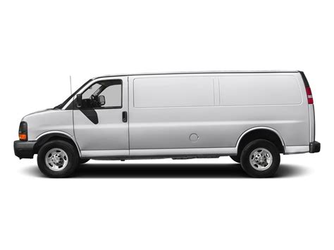 Used 2017 Chevrolet Express Cargo Van In Summit White For Sale In