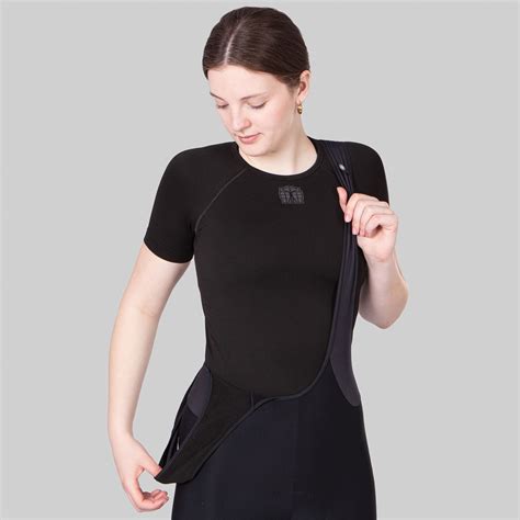 Short Sleeve Baselayer Black Bioracer