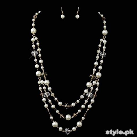 Beautiful Pearl Necklace Sets 2015 For Brides 1 Style Pk