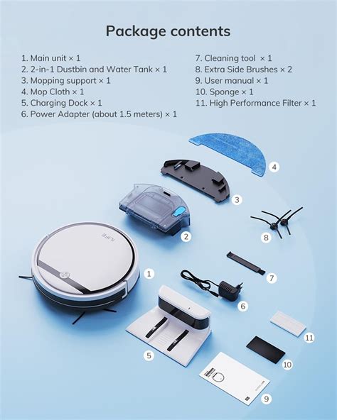 Ilife V X Robot Vacuum Cleaner In Vacuum And Mopping Pa