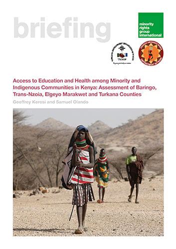 Access to Education and Health among Minority and Indigenous Communities in Kenya - Minority ...