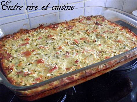 Gratin De Courgettes Râpées Au Jambon Entre Rire Et Cuisine