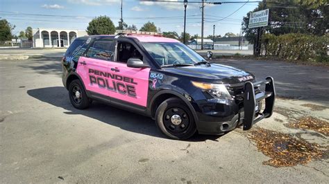 Penndel Police Turn Suv Pink For Breast Cancer Awareness Month